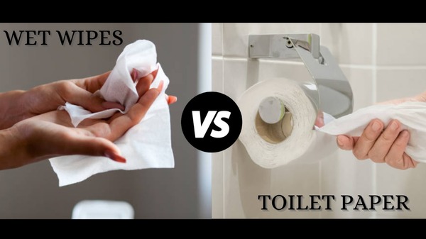 Wet Wipes vs Toilet Paper